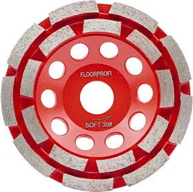 125mm diamant komschijf dubbele rij voor harde vloeren van Floorprofi